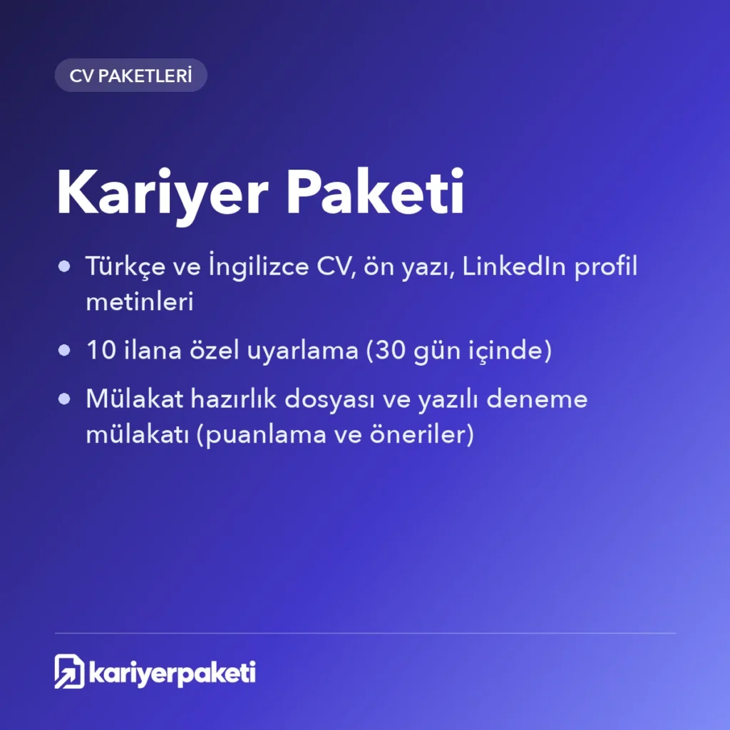 Kariyer Paketi