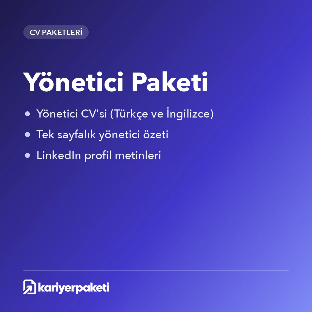Yönetici Paketi