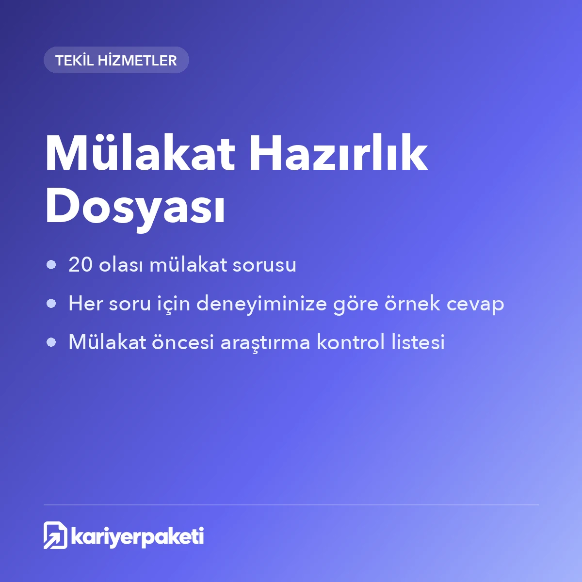 Mülakat Hazırlık Dosyası